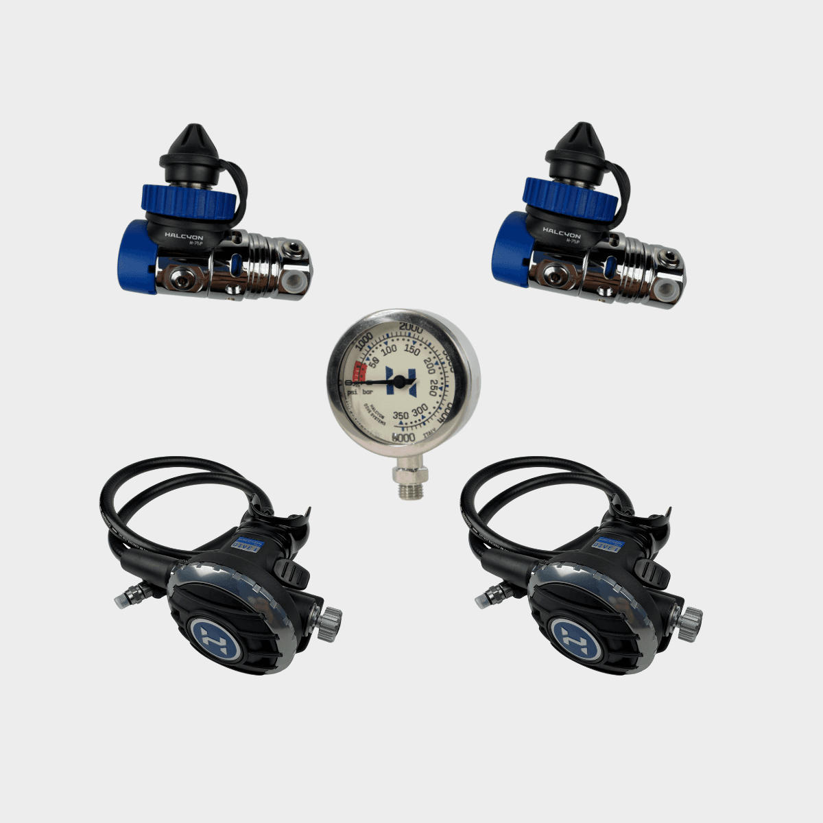 Halcyon regulator packages